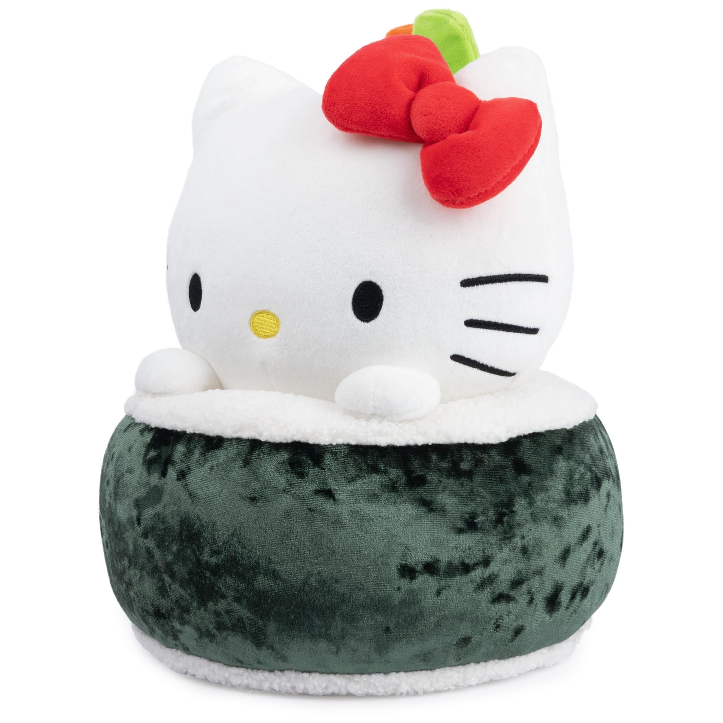 GUND Hello Kitty Sushi Plush Stuffed Animal, Green/White, 10”, High Quality Materials, Ages 1 and Up, Model 6066658-6070506