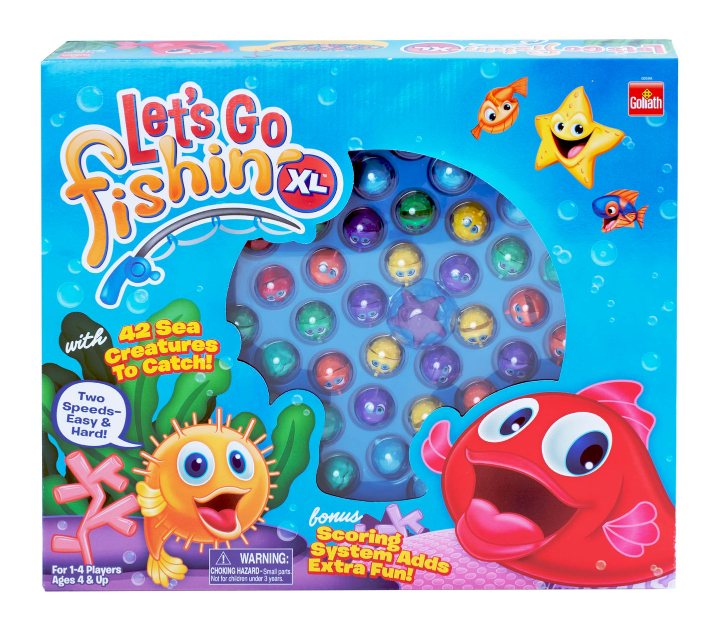 Pressman Let'S Go Fishin' Xl: Deep Sea Edition, Multicolor, 5'