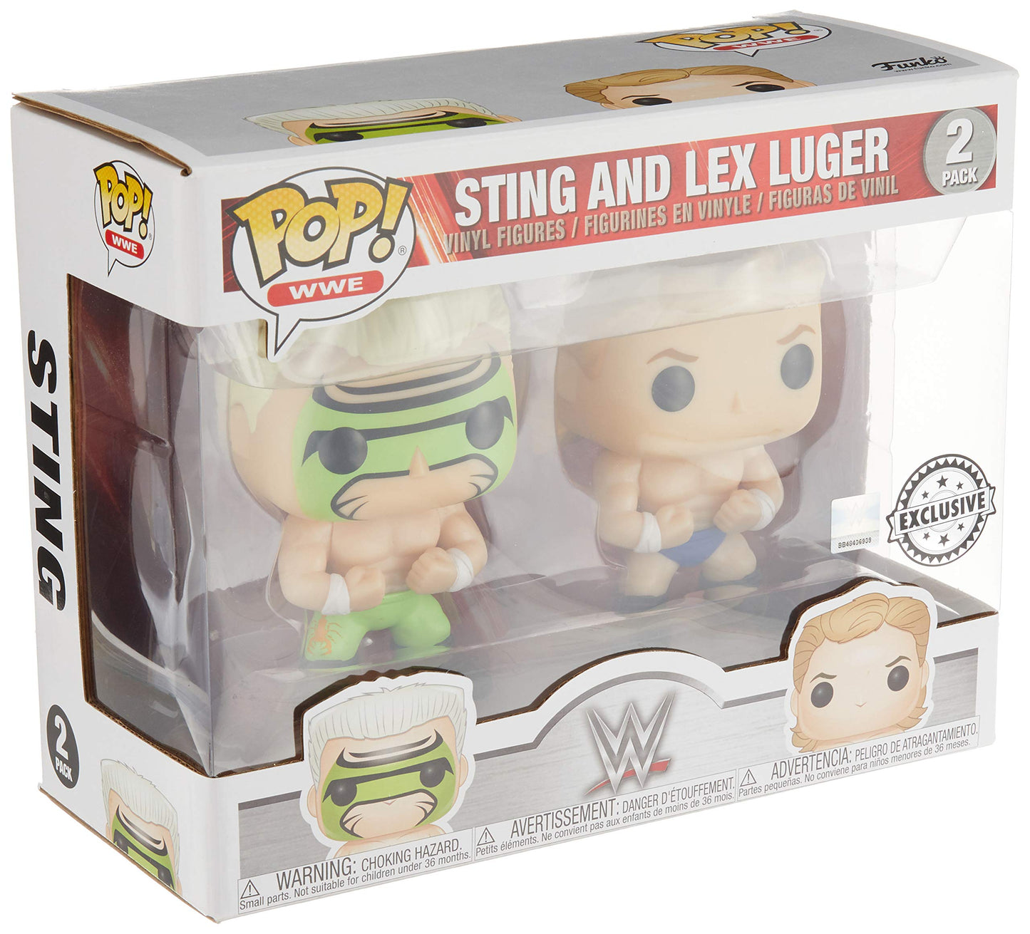 Funko Pop! Wwe: Sting And Lex Luger 2 Pack - Fye Exclusive