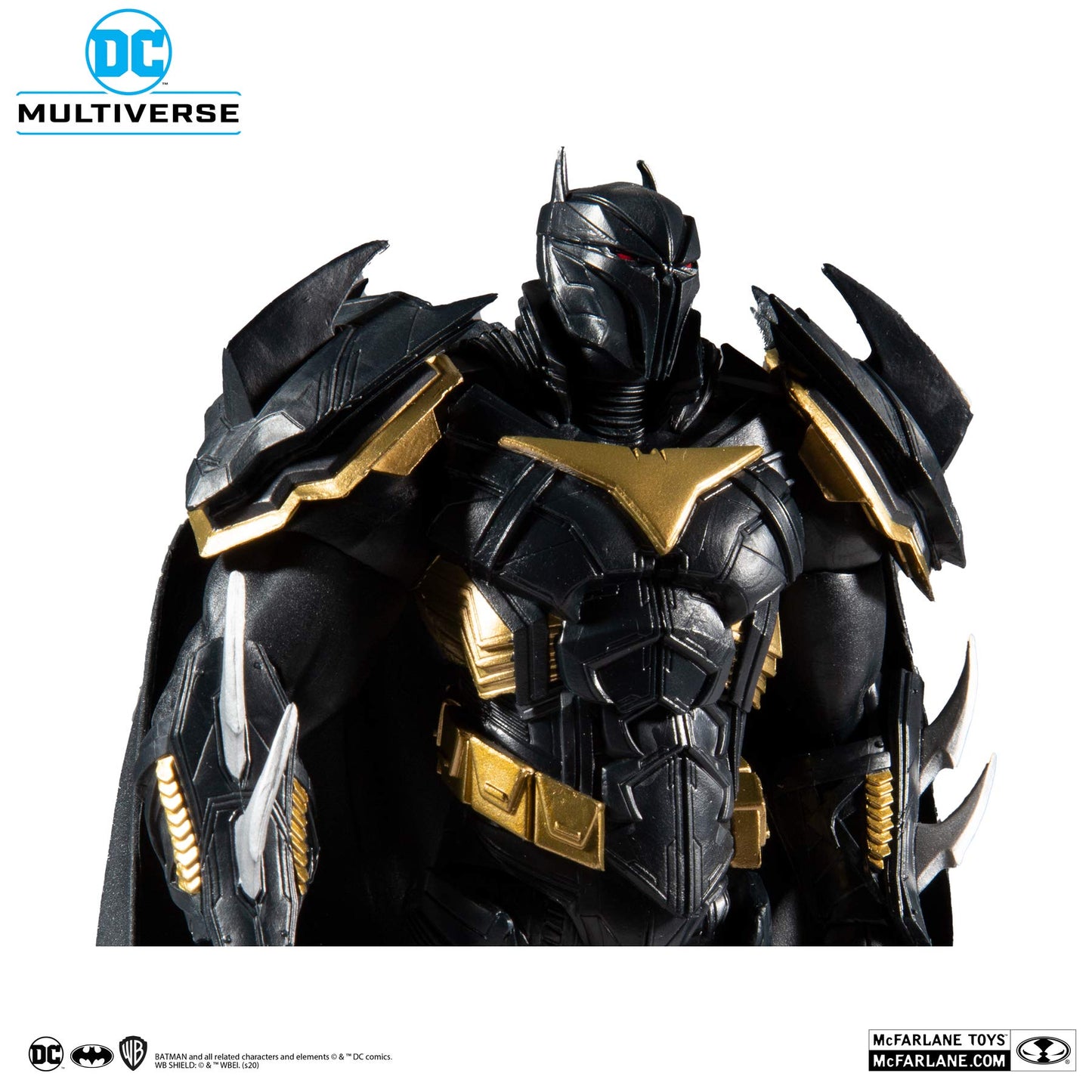 DC Multiverse Azrael in Batman protective covering: Batman: Curse of The White Knight 7 Action Figure