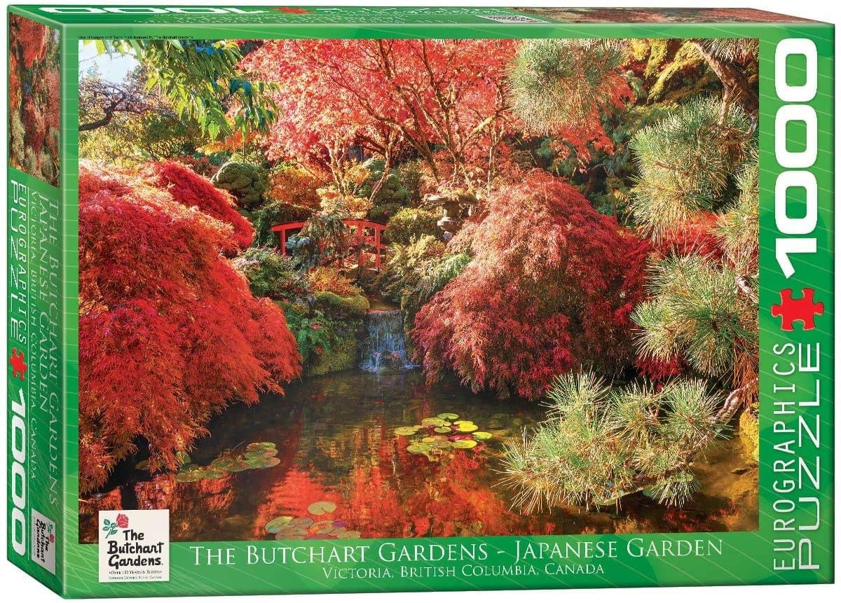 Eurographics Butchart Gardens - Japanese Garden Jigsaw Puzzle (1000-Piece)