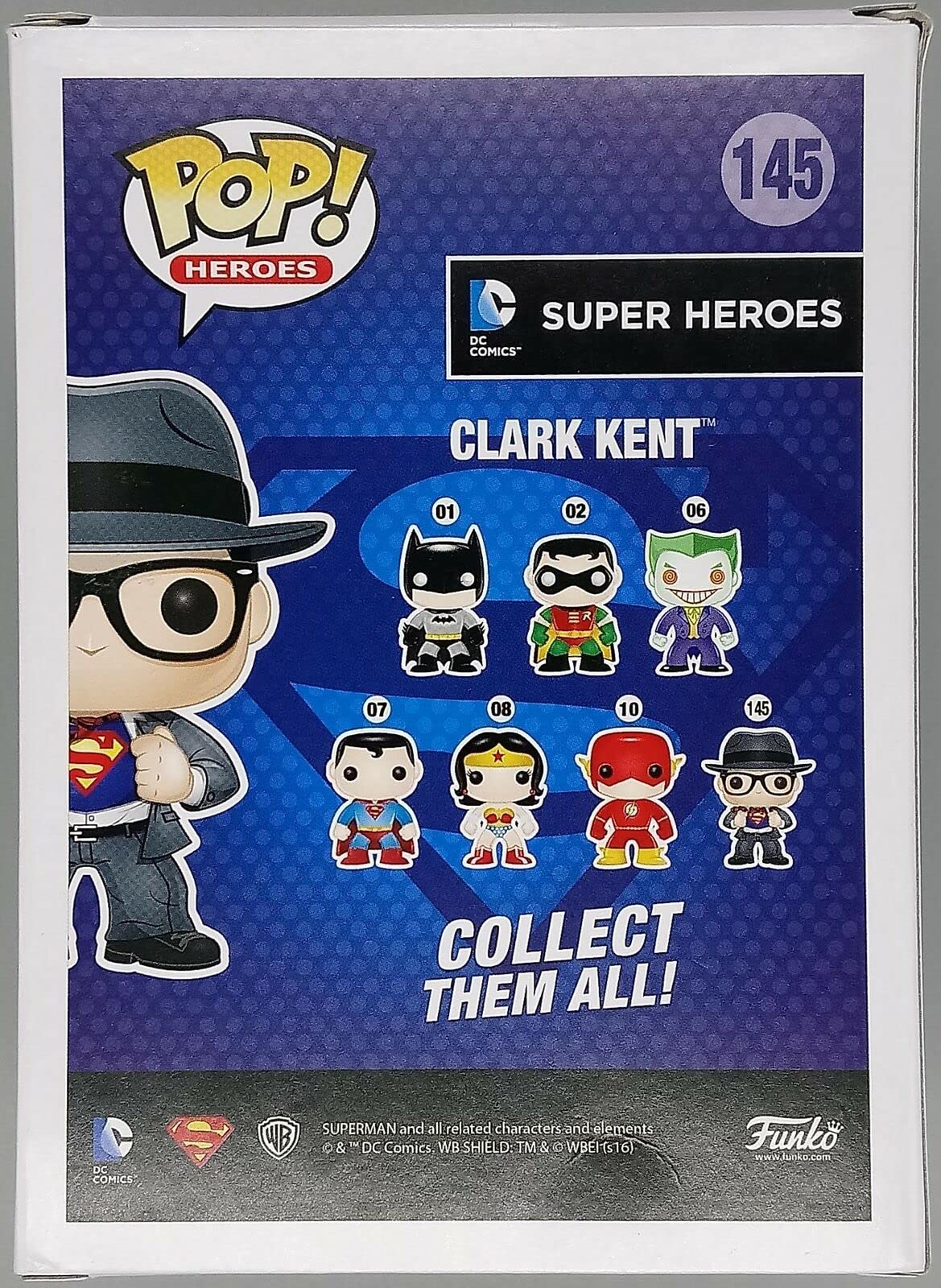 Funko 599386031 - Dc Figure - Superman Clark Kent Suit