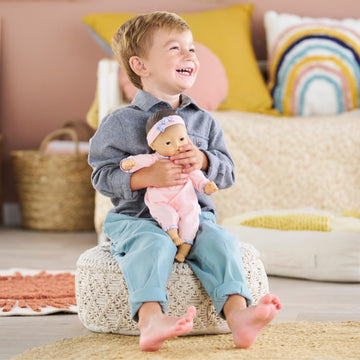 Corolle Bébé Calin Mila 12 Soft-Body Baby Doll - Pink, Sleeping Eyes, Vanilla-Scented, for Kids 18 Months and Up