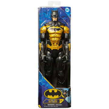 Batman 12-inch Attack Tech Batman Action Figure (Black Suit), Kids Toys for Boys and Girls Ages 3 and up