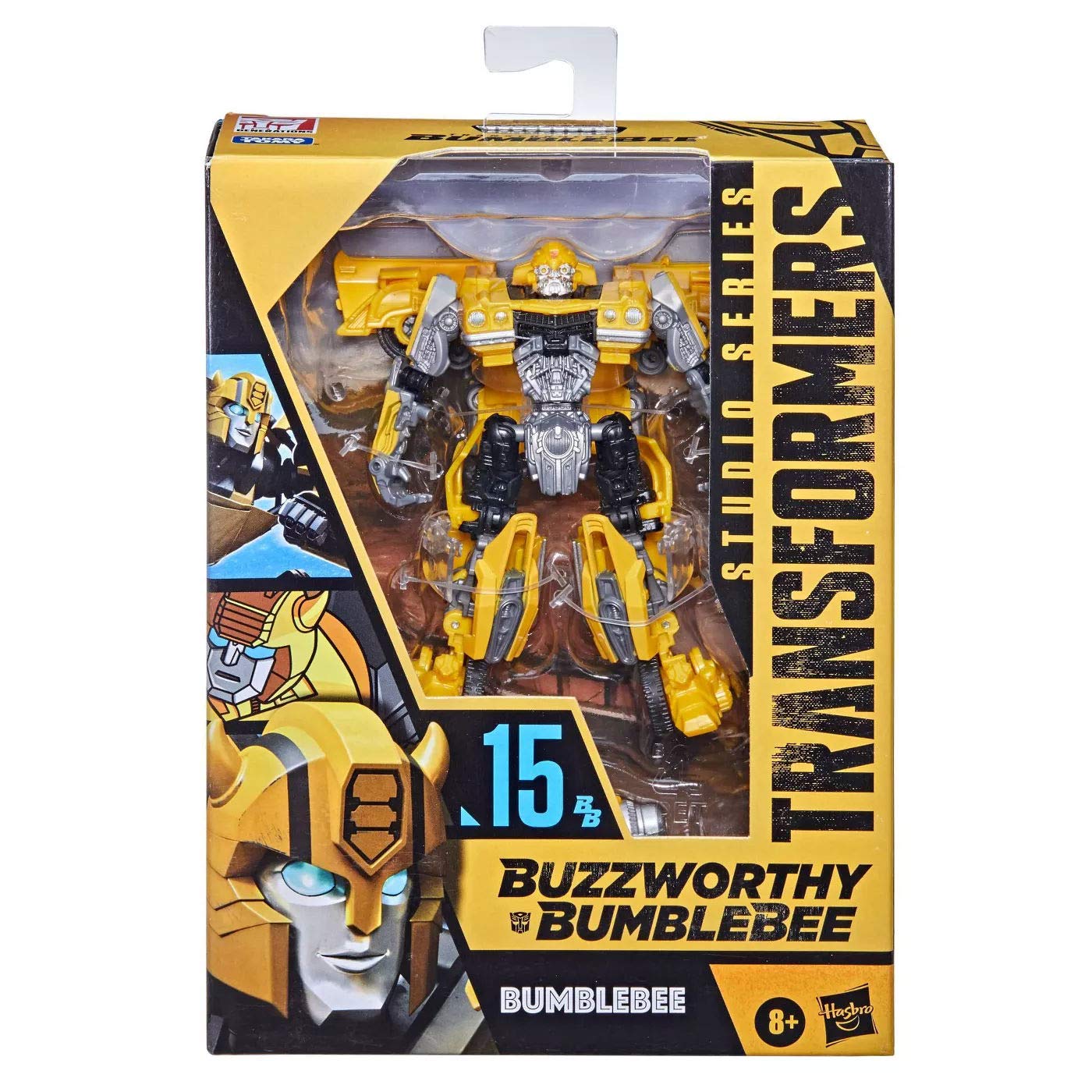 Transformers 2021 Buzzworthy Bumblebee Studio Series #15Bb Deluxe Classic Camaro Bumblebee With Charlie Figure