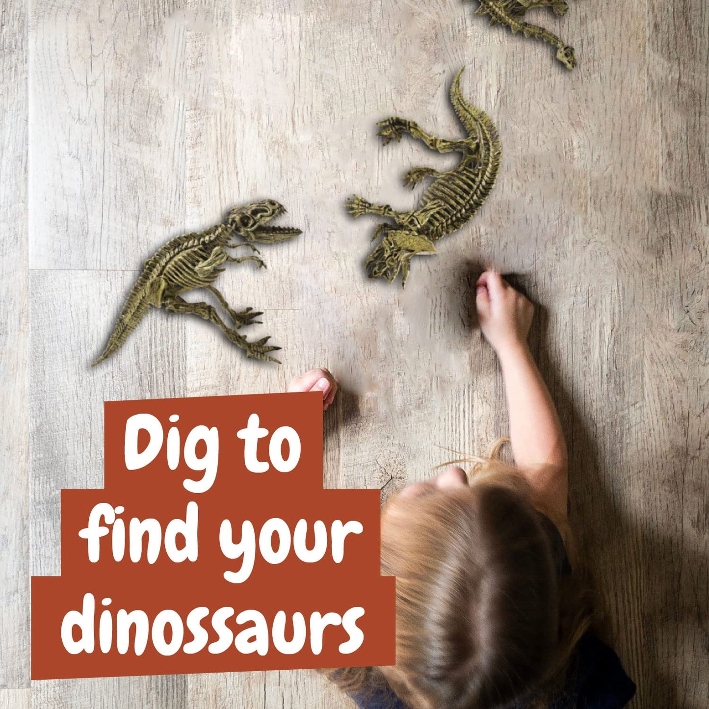 Science4You Dinosaur Fossil Excavation 3 In 1 - Fossil Digging Kit For Kids: T-Rex & Triceratops & Stegosaurus, 3 Dinosaurs Toys For Kids, 37 Pieces, Toys, Games, Gifts For 6+ Year Old Boys And Girls