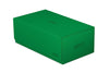 Ultimate Guard Arkhive 800+, Deck Case For 800 Double-Sleeved Tcg Cards, Green, Compatible With Boulders, Magnetic Closure & Microfiber Inner Lining