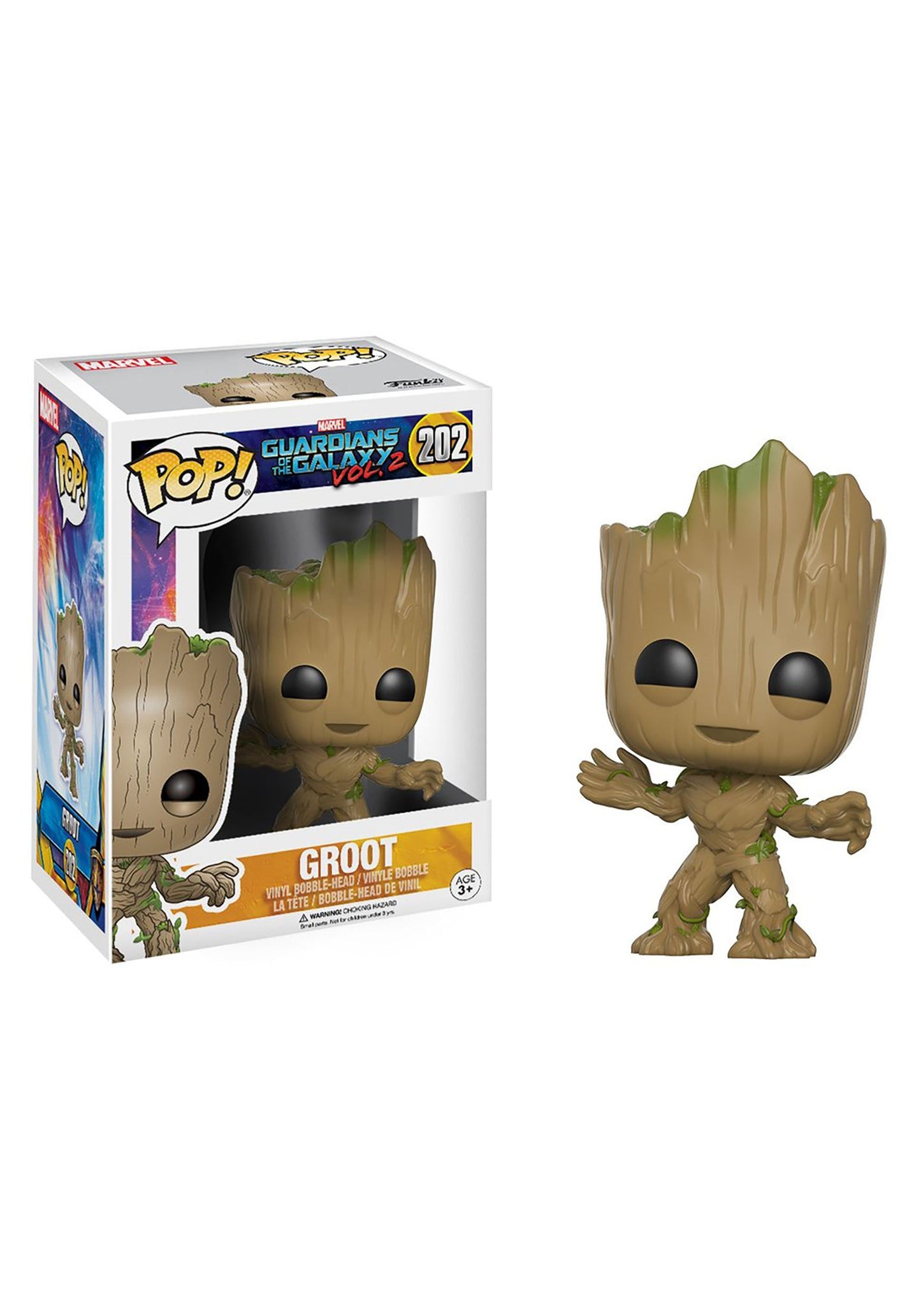 Funko Pop Movies: Guardians Of The Galaxy 2 Toddler Groot Toy Figure