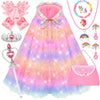 Yaoobey Princess Dress Up Clothes For Girls 4-6,Unicorn Princess Easter Costumes Toys For Girls 3 4 5 6 7 Year Old Christmas Bir