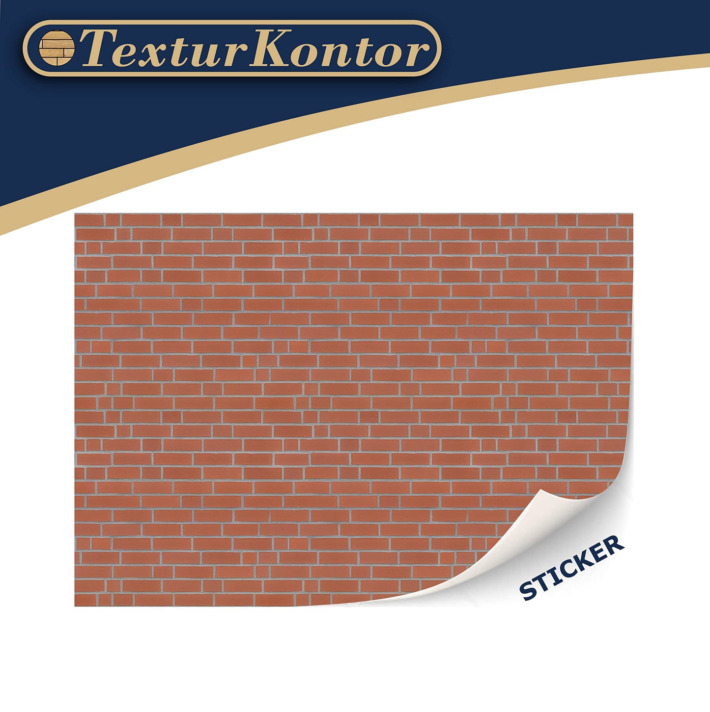 3 Sheets Self-Adhesive Wall Cladding For Dollhouse 1:12 Scale (Smooth Red)