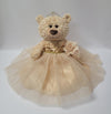 Kinnex Collections Since 1997 20' Quince Anos Quinceanera Last Doll Teddy Bear With Dress (Centerpiece) ~ B16632-34 (Champane)