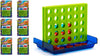 JA-RU Portable Tic Tac Toe Classic Mini Board Games (6 Pack) Pocket Size Travel Toys for Kids. Car & Airplane Activities. Bulk P
