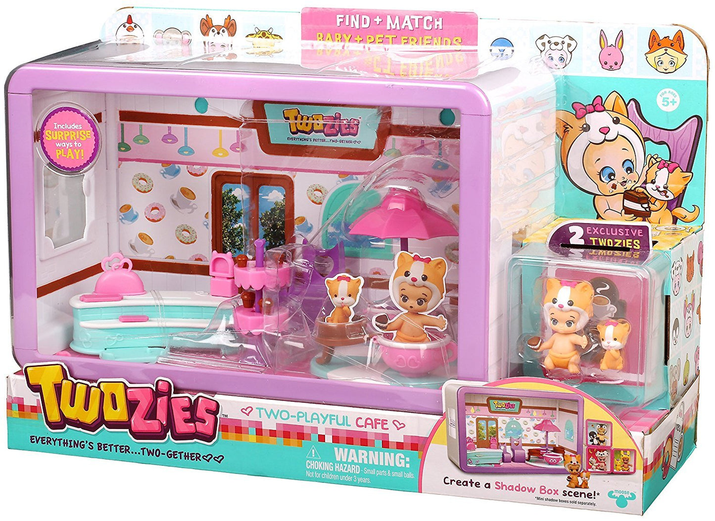 Twozies Season 1 Two-Playful Cafe By Moose Toys By Moose Toys