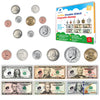 48 PCS Large Double-Sided Magnetic Money - Play Money for Kids for Learning, Pretend Money for Classroom, Toy Money, Play Coins