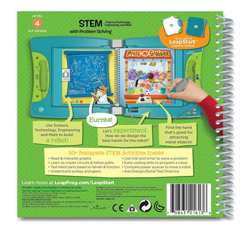 Leapfrog Leapstart 1St Grade Activity Book: Stem (Science, Technology, Engineering, Math) And Problem Solving