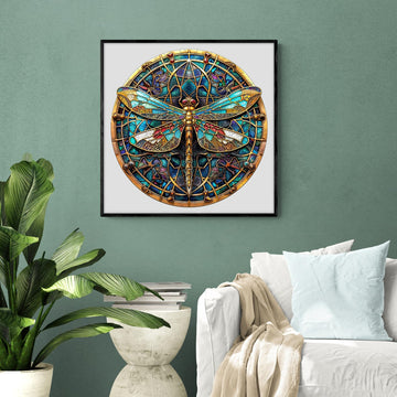 Wooden Puzzles For Adults, 100 Pieces Dragonfly Puzzles For Adults, Birthday Christmas Puzzle Gifts For Puzzle Lover, Jigsaw Puz