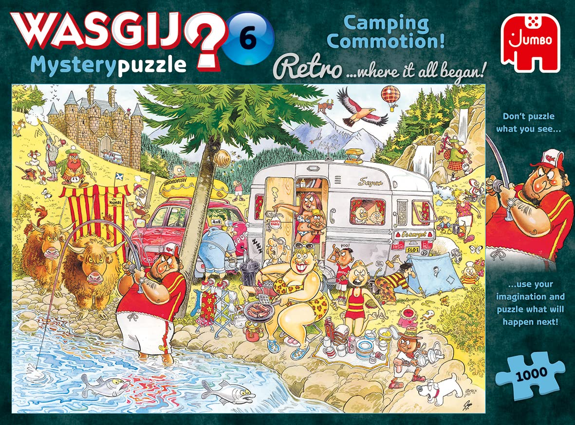 Camping Commotion 1000 Piece Puzzle