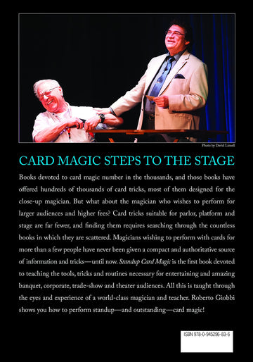 Roberto Giobbi Stand-Up Card Magic By Book