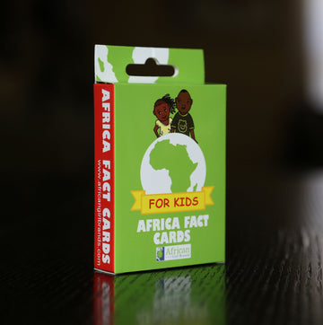 Africa Educational Kids Flash Cards - 54 Facts To Learn Or Teach About The Continent