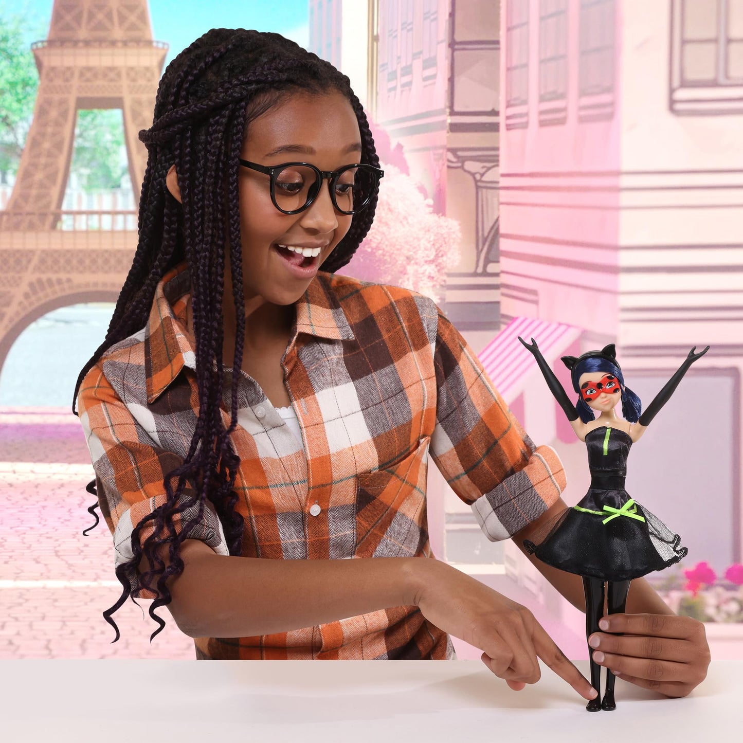 Miraculous Hero Switch Ladybug 10.5' Fashion Doll By Playmates Toys