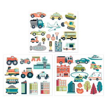 Stephen Joseph Magnetic Play Set Transportation