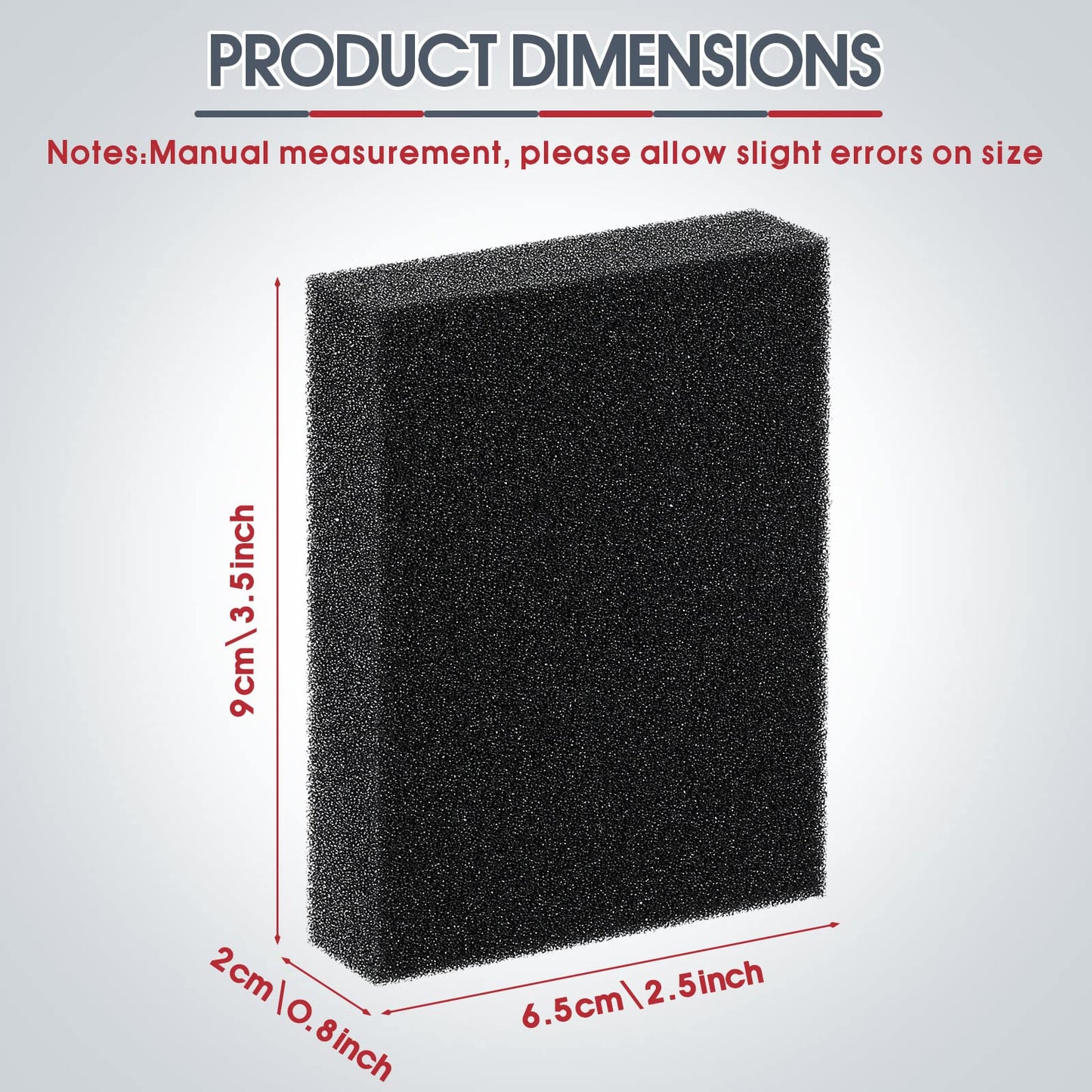Card Dividers For Storage Boxes Trading Box Dividers Multifunction Card Sponge Shock Absorbing Sponge Suitable For Almost All Boxes To Fill Extra Space Security Black(20 Pcs)