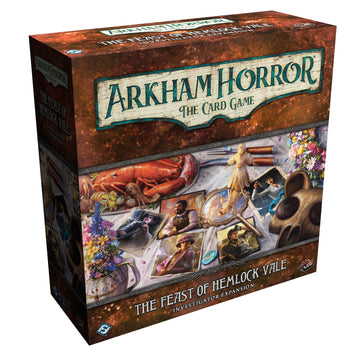 Arkham Horror The Card Game The Feast Of Hemlock Vale Investigator Expansion - Face Unknown Terrors! Lovecraftian Cooperative Lc