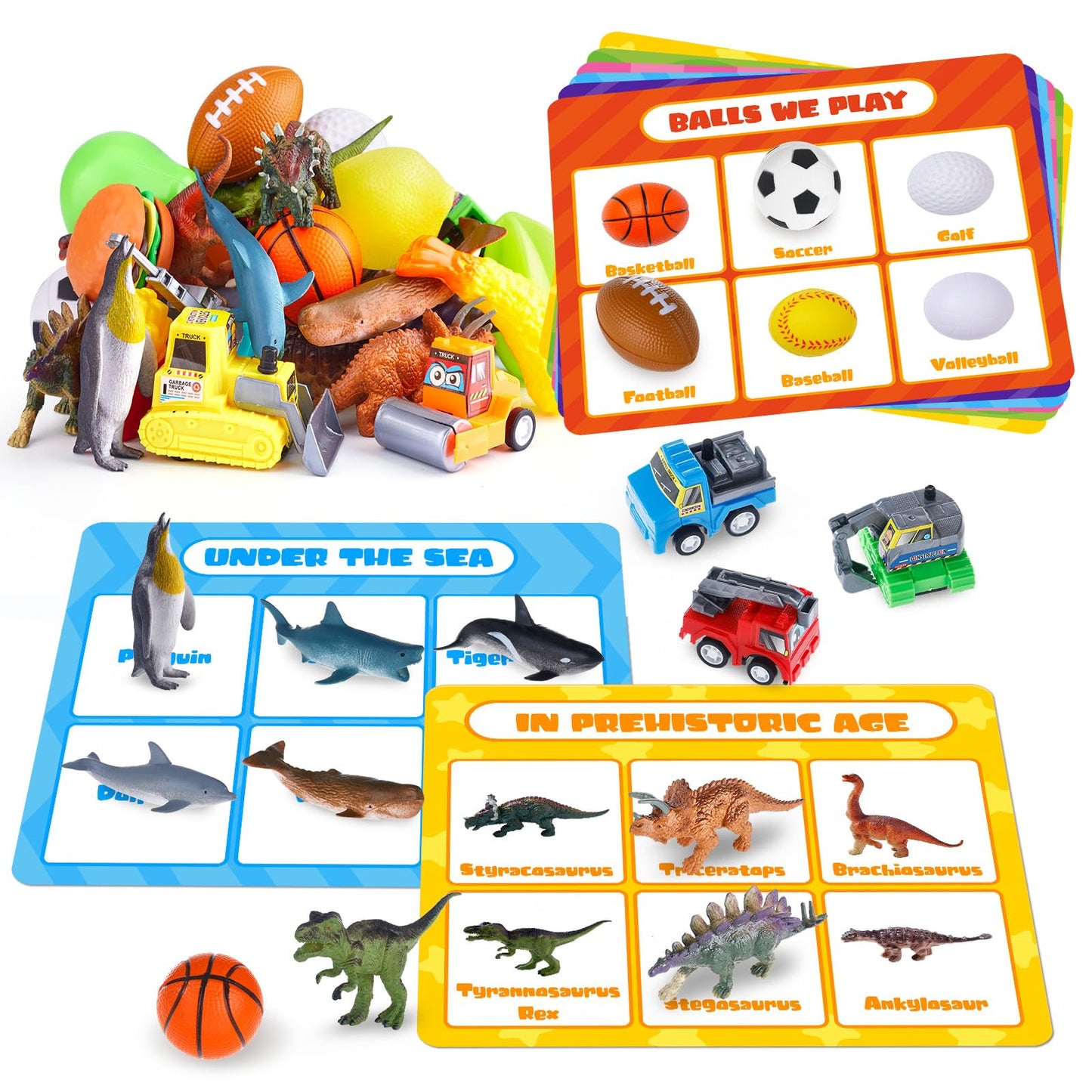 Minetom Sorting Toys For Toddlers, Montessori Toys For Kids Educational Sensory Toy Preschool Learning Activities Playset, Fine