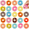 Lewtemi 24 Pcs Donut Balls Stress Squeeze Rainbow Donut Party Favors Stress Relief Donuts 12 Colors Decorations Donut Toys For Party Decoration Donut Theme Party Supplies