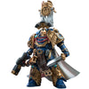malt-inspiredISE JOYTOY 1/18 Action Figures - Warhammer 40 000 Ultramarines Legion Praetor with Power decorative replica blade and Volkite Serpenta - 5 Classic Character Collectible Age 15 and Above