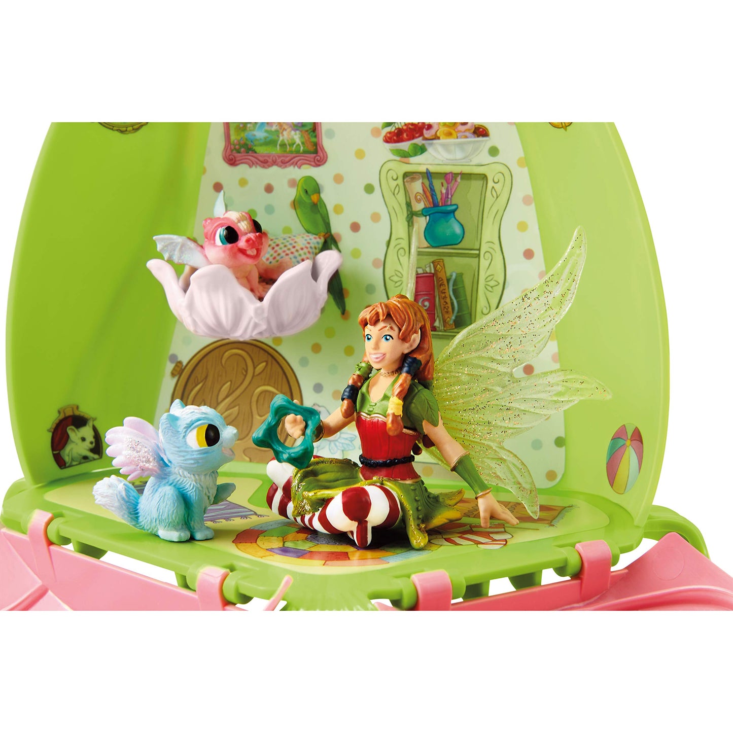 Schleich bayala, 11-Piece Playset, Fairy Toys for Girls and Boys 5-12 years old, Marween's Animal Playschool
