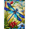 Sutinban Stained Glass Dragonfly 1000 Piece Puzzles Jigsaw Puzzle 1000 Pieces for mature-themeds Coolest mature-themed Puzzles for Happy Family Time Great Gift for Jigsaw Puzzle Lovers 27.5?x19.7?