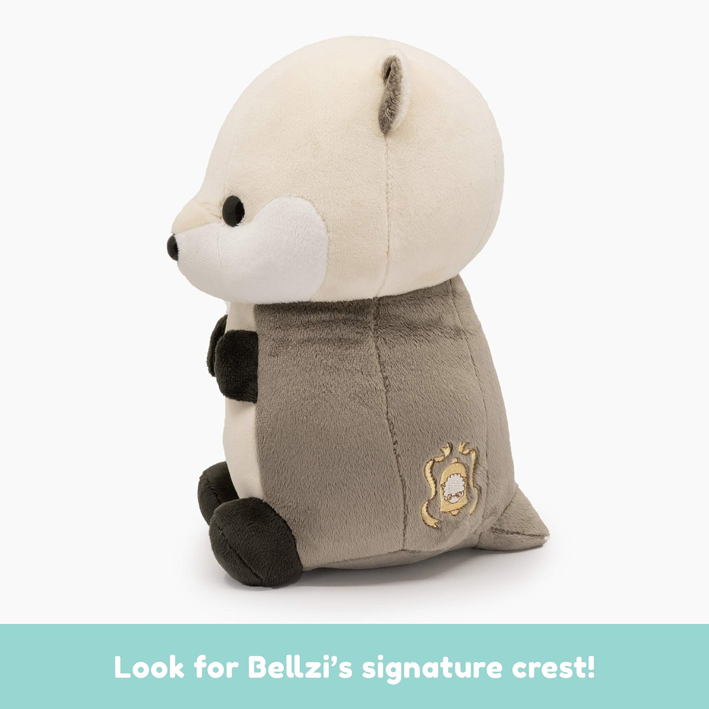 Bellzi Sea Otter Stuffed Animal Plushie - Small Soft Otter Plush Toy - Plushies For All Ages - Otti
