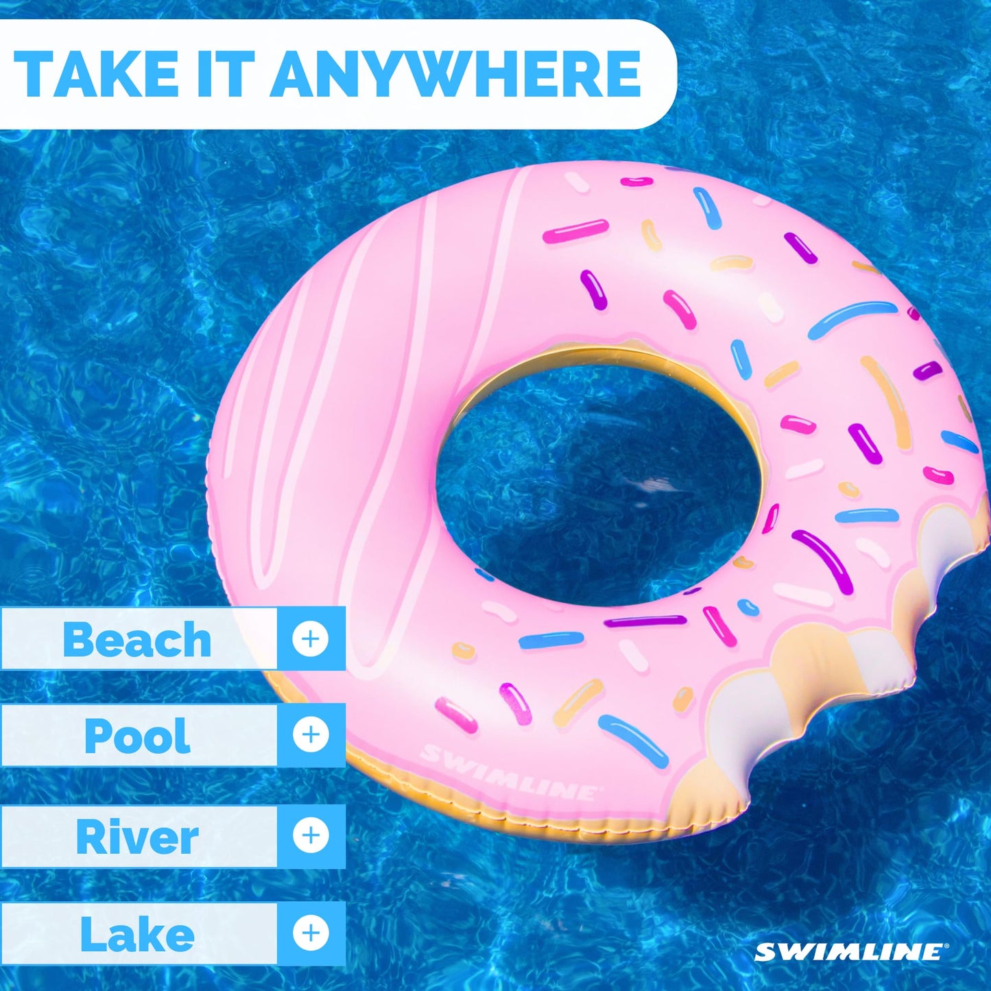 Swimline Donut Ring Pool Float