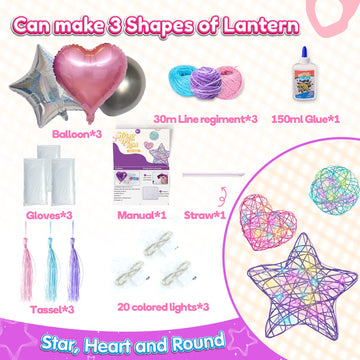 ESOXOFFORE 3D String Art Kit for Kids,Christmas Birthday Gifts for 8 9 10 11 12 Year Old Girls Boys,Arts and Crafts for Girls Ag