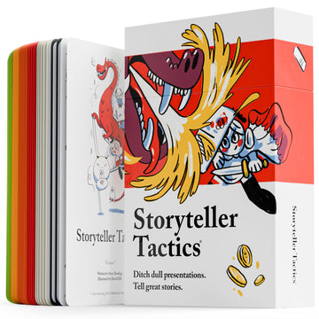 Pip Decks Storyteller Tactics Card Deck, Business Tool To Improve Your Influence And Persuasion In Workshops, Sales Pitches, Pre