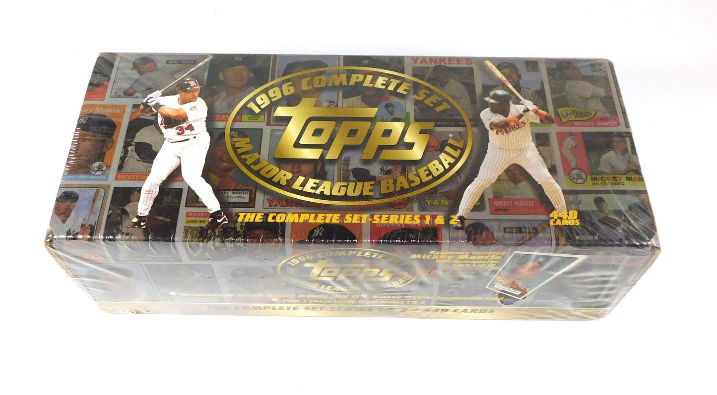 1996 Topps Baseball Factory Sealed Complete Set 440 Cards