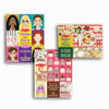 Melissa & Doug Sticker Pads 3-Pack - Sweets and Treats, Make-a-Face Fashion, and Make-a-Meal - FSC Certified