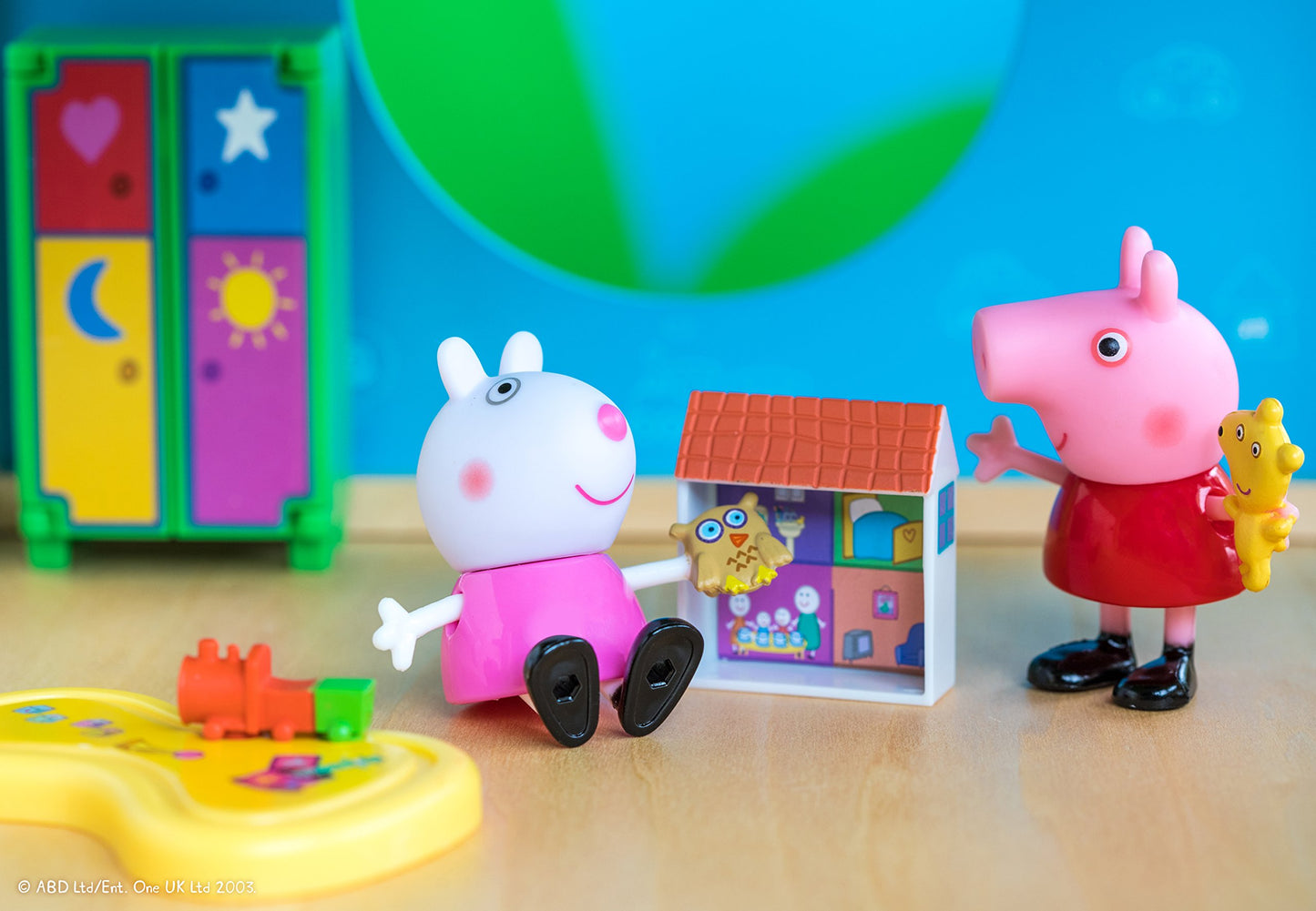 Peppa Pig Little Rooms Playdate Fun Playset