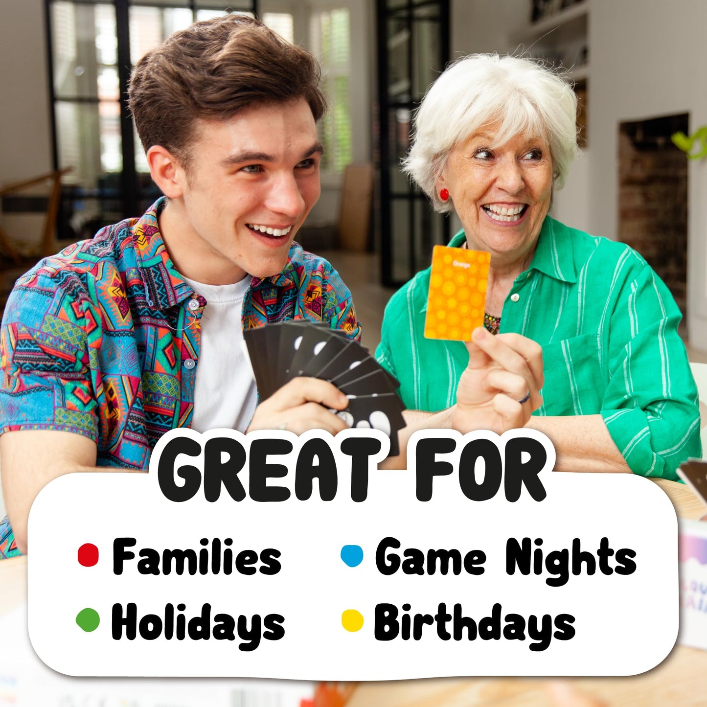 Big Potato Colorbrain Family Board Game | Fun for 2-20 Players | Multicolor | Ideal for Kids and Adults