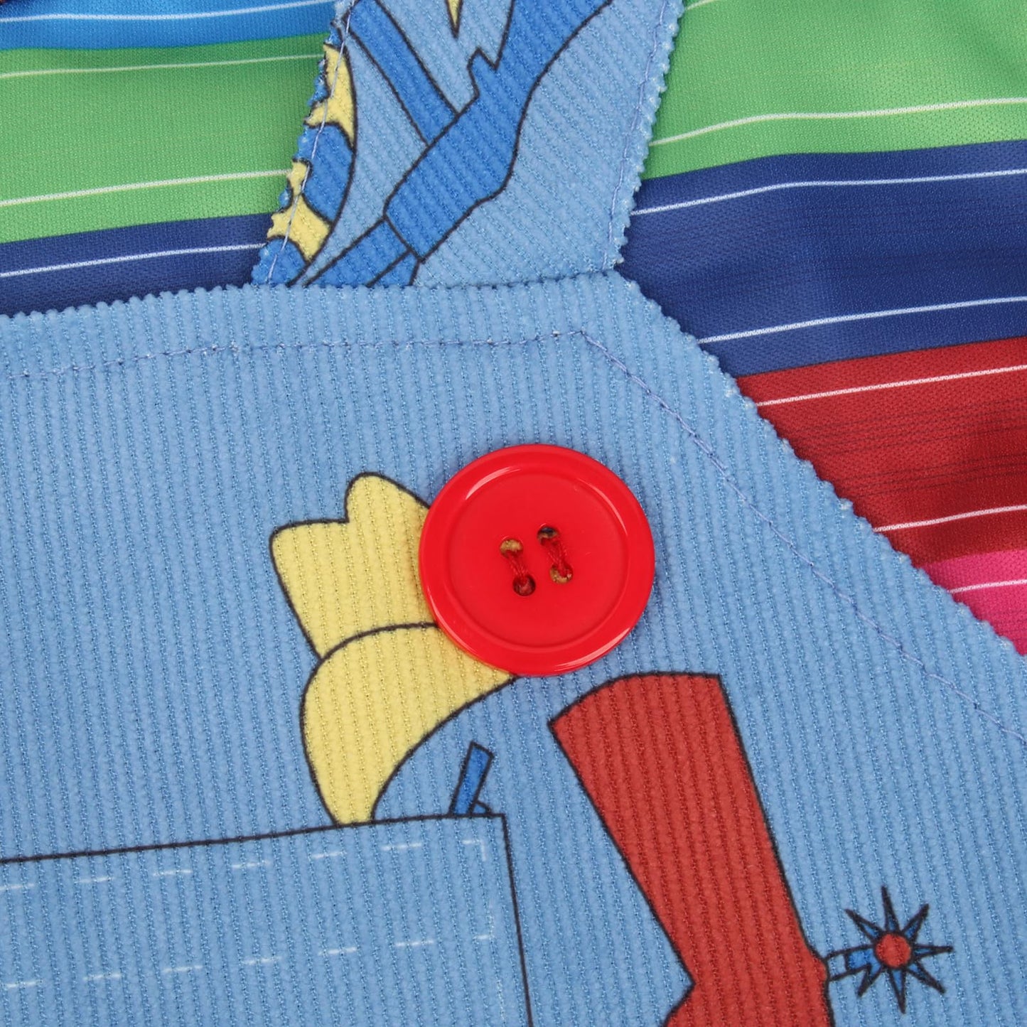 Linkom Chucky Costume For Kids,Boys Girls Good Guys Jumpsuit Child'S Play Overalls Outfits Halloween Cosplay Horror Costume (Xx-Large)