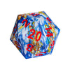HDdais Large D20 Dice 55mm with Blue and White Porcelain Pattern, D20 Polyhedral Dice D&D 20 Sized Dice with Gift Case for Dunge
