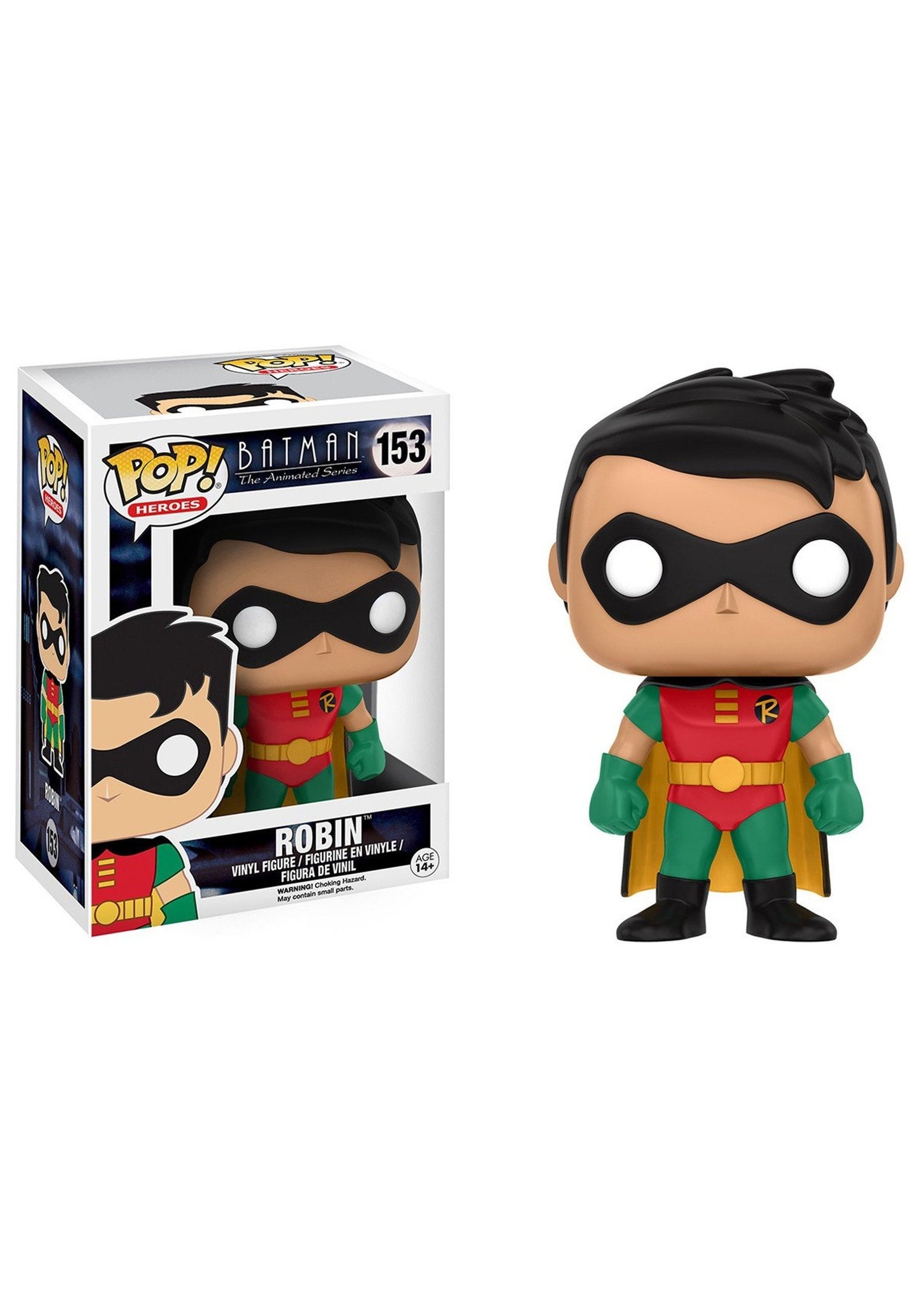 Funko Batman The Animated Series Robin Pop Heroes Figure