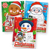 Christmas Sticker Coloring Books 3-Pack,Christmas Toys Activity Pad For Kids Toddlers Ages 2-8(30 Scenes)