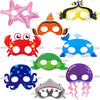 Ocean Animals Felt Masks Sea Animal Masks For Under The Ocean Themed Birthday Halloween Dress Up Costume Party Supplies (18 Piec