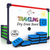 10 Travel Size Art Coloring White Board & Eraser Car Airplane Travel Essentials Kids Travel Accessories 9X12 Travel Games For Kids Travel Toys For Toddlers 3+ Plane Travel Game For Kids Ages 4-8 & Up