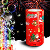 Ivtivfu Bubble Machine with Lights for Party (20 Holes) Firework Bubble Machine Kids Bubble Machine with Closeable Sound Party Christmas Chinese New Year
