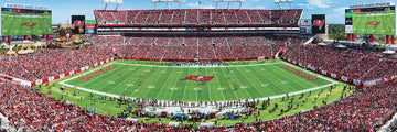 MasterPieces NFL Tampa Bay Buccaneers 1000 Piece Jigsaw Puzzle - 13"x39", Cardboard, Team Color, Model 91747