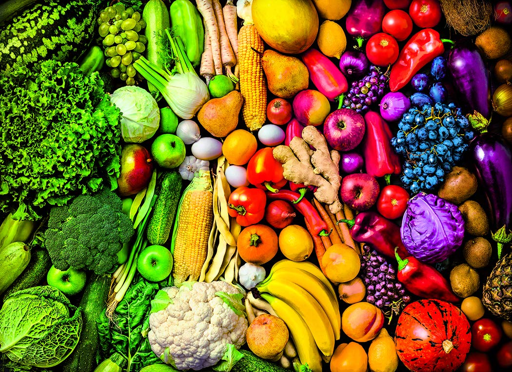Roseart - Kodak - Rainbow Superfoods - 1500 Piece Jigsaw Puzzle For Adults