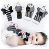 Baby K Baby Rattle Socks & Wrist Toys (Set E) - Newborn Toys For Baby Boy Or Girl - Brain Development Infant Toys - Hand And Foot Rattles Suitable For 0-6, 6-12 Months Babies - Newborn Baby Gifts